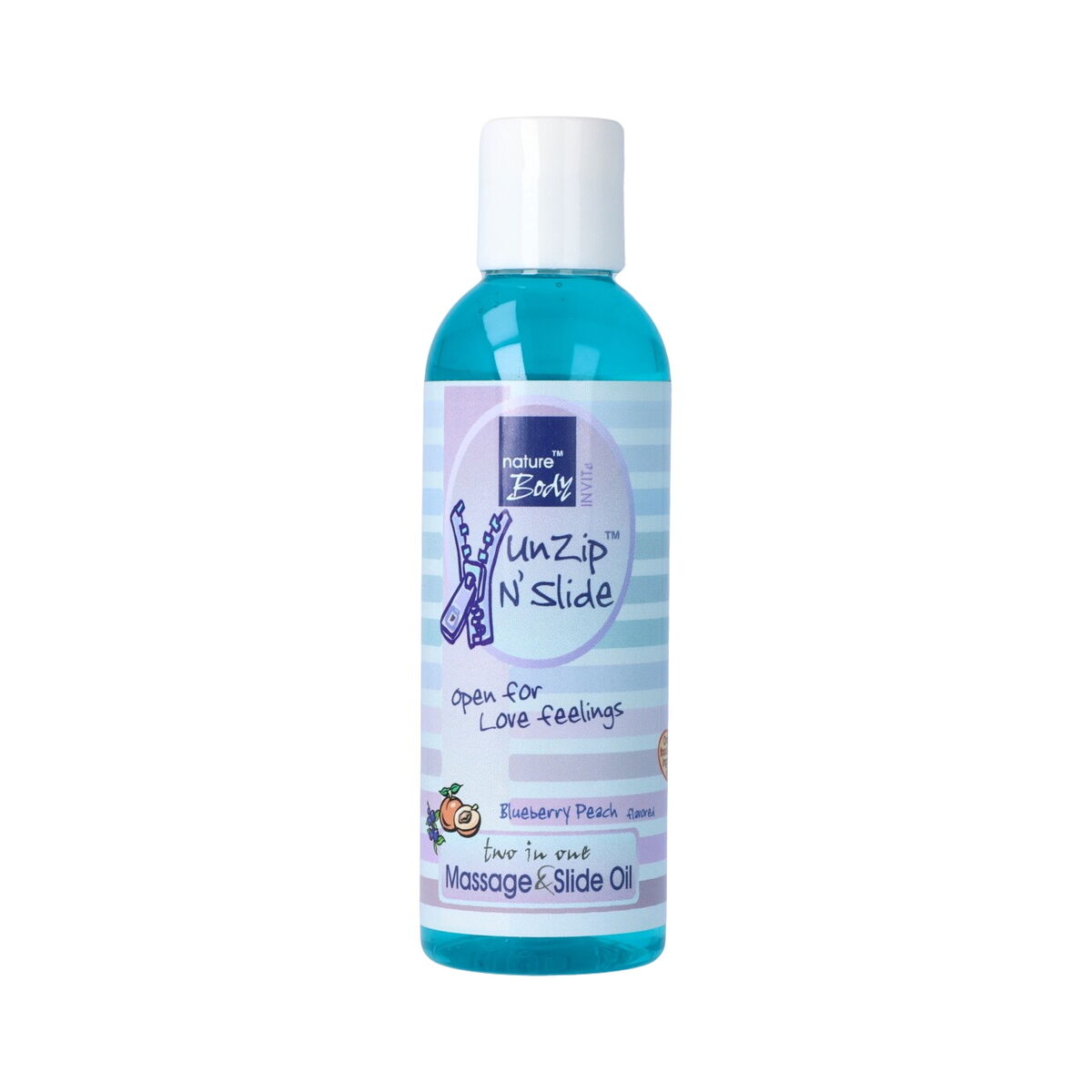Lubrica Nature Body 100 ml Persikas Mėlynės